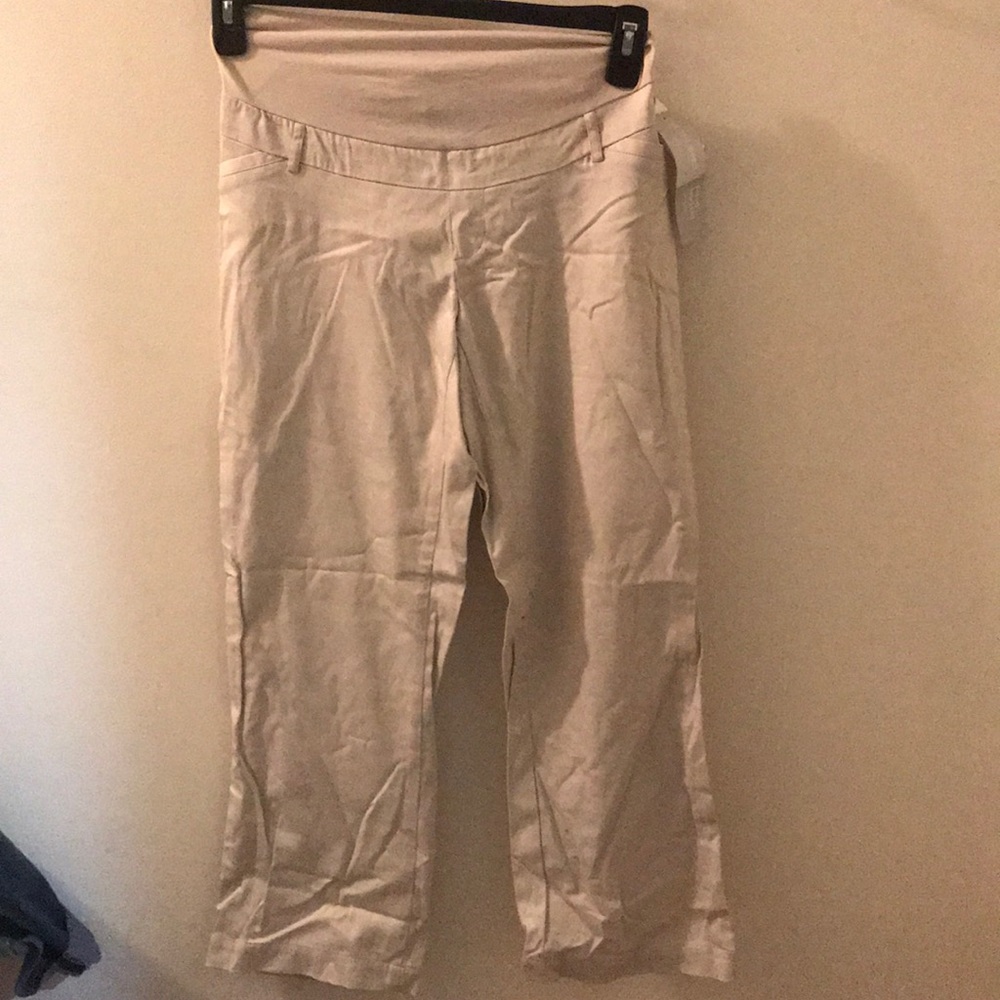 Motherhood Maternity Khaki Pants NWT